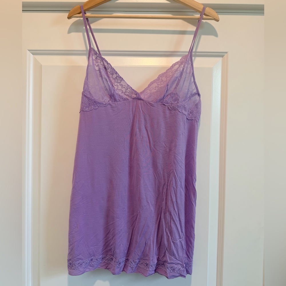 Victoria's Secret Lavender Lace Chemise